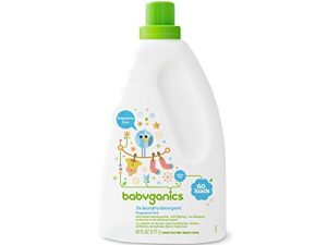 منظف ملابس الأطفال Babyganics 3X ، خالٍ من الرائحة ، 60 أونصة ، قد تختلف العبوة
