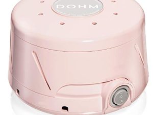 Yogasleep Dohm Classic (وردي) آلة الضوضاء البيضاء الأصلية ، صوت طبيعي مهدئ من مروحة حقيقية ، علاج أثناء النوم بإلغاء الضوضاء ، خصوصية المكتب ، السفر للبالغين والأطفال