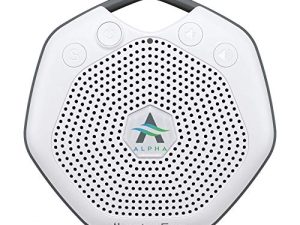 LectroFan Alpha جهاز صوتي للنوم مضمون بدون حلقات للأطفال الصغار والكبار ، Alpha White