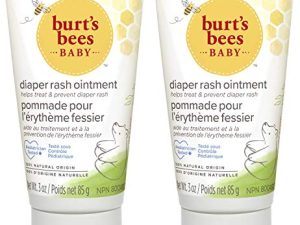 مرهم طفح الحفاضات ، Burt's Bees 100٪ Natural Baby Skin Care ، 3 Ounce (2 Pack)